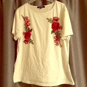 Embroidered T-shirt
